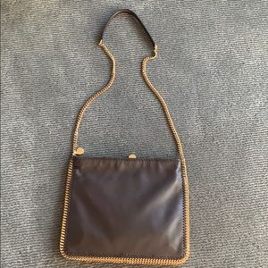 STELLA MCCARTNEY BROWN CROSSBODY MESSENGER BAG